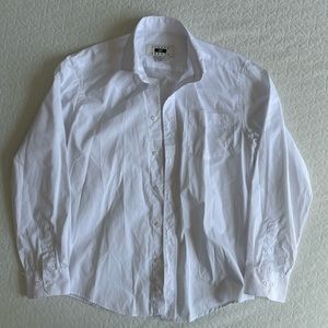 White Button-Down Shirt